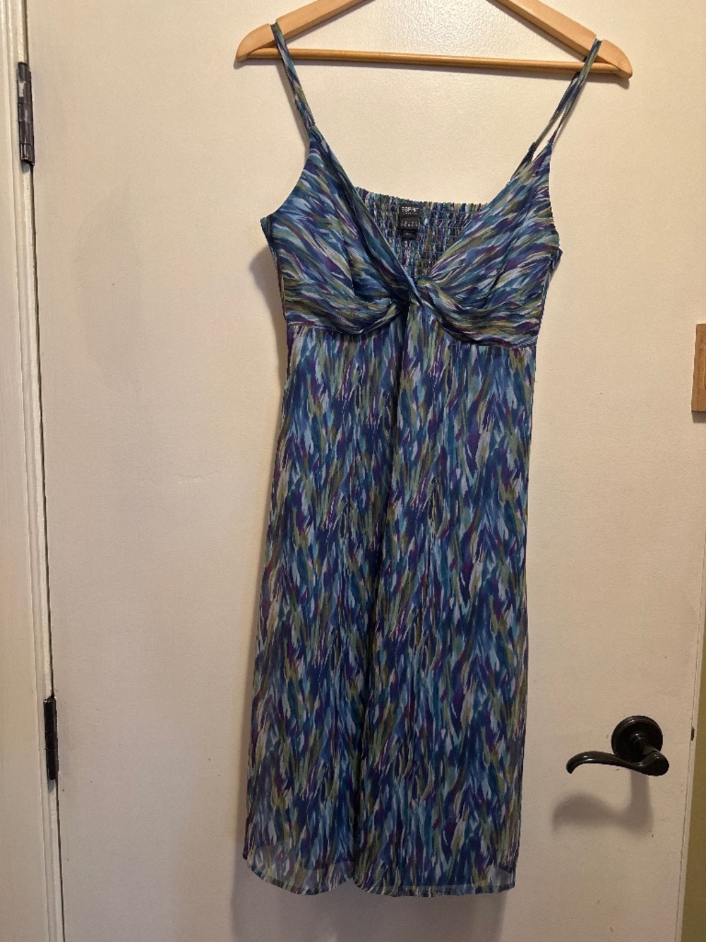 Vintage Esprit 100% Silk and lined dress